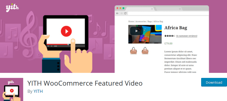 YITH WooCommerce Featured Video