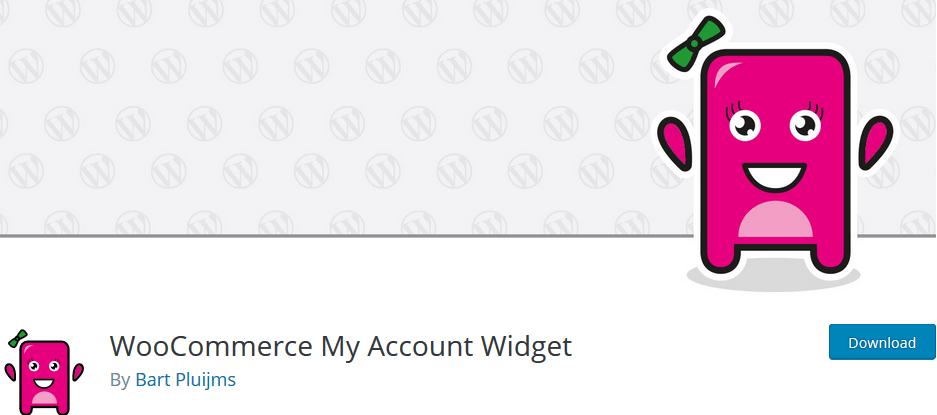 WooCommerce My Account Widget