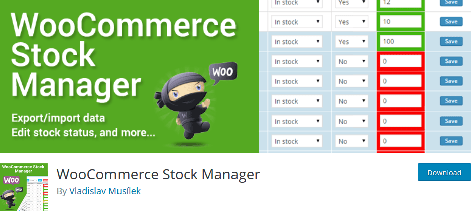 WooCommerce Stock Manager