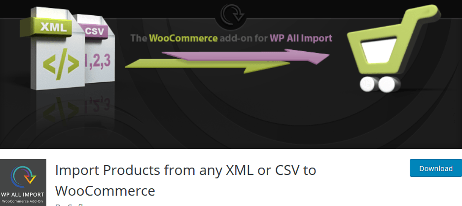 WP All Import Products from any XML or CSV to WooCommerce