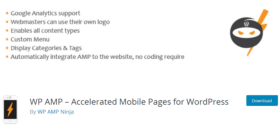 WP AMP – Accelerated Mobile Pages for WordPress