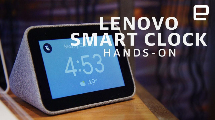 Lenovo Smart Clock with Google Assistant