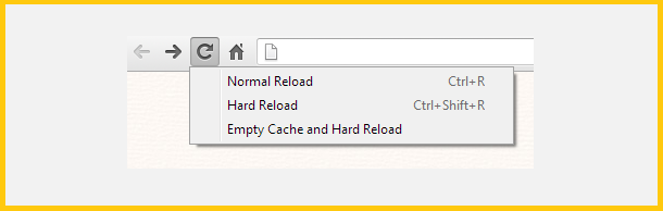 Reload Button - Hard Refresh On Google Chrome