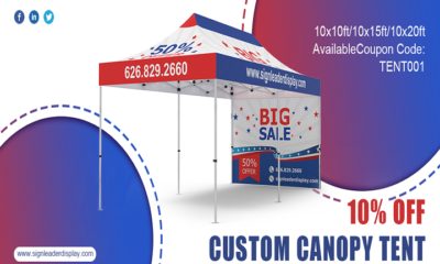 The Ultimate Guide to Custom 10x10 Canopy Tents for Events