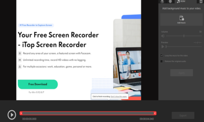 What is iTop Screen Recorder and how does it work