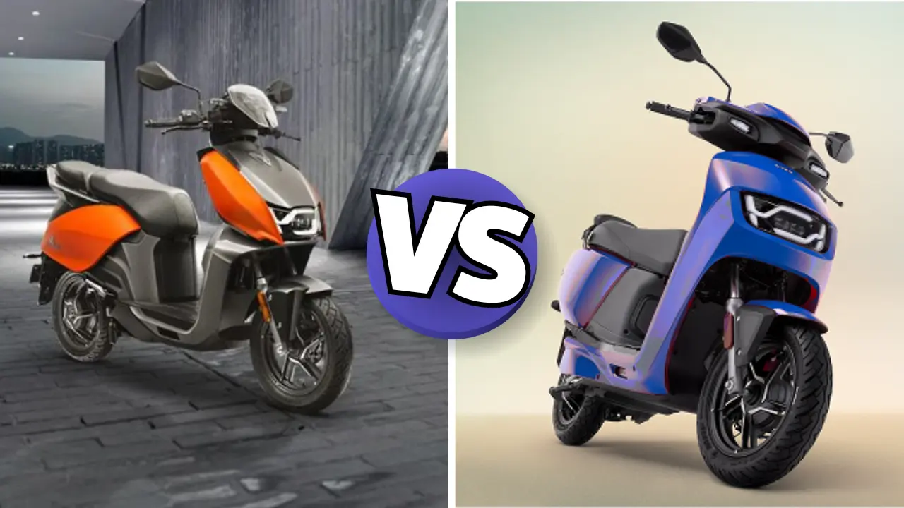 Hero VIDA V2 and VIDA VX2 electric scooters parked outdoors showcasing design features color options and battery technology for Indian buyers in 2025
